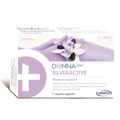 Donna Plus + Donnaplus+ Silveractive 7 Cápsulas Vaginais